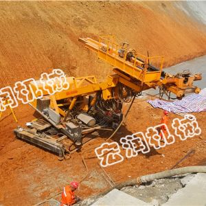 宏潤(rùn)高邊坡支護(hù)錨桿鉆機(jī)南昌施工中