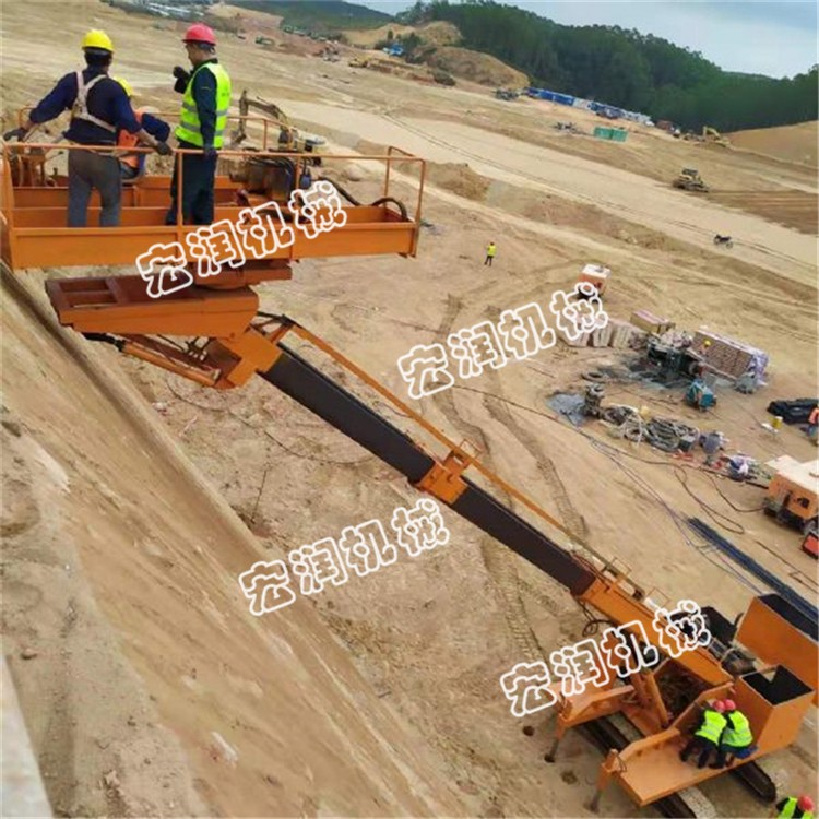 建筑工程專用護(hù)坡錨固鉆機(jī)，高邊坡鉆機(jī)
