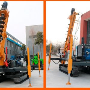 電動款光伏打樁機